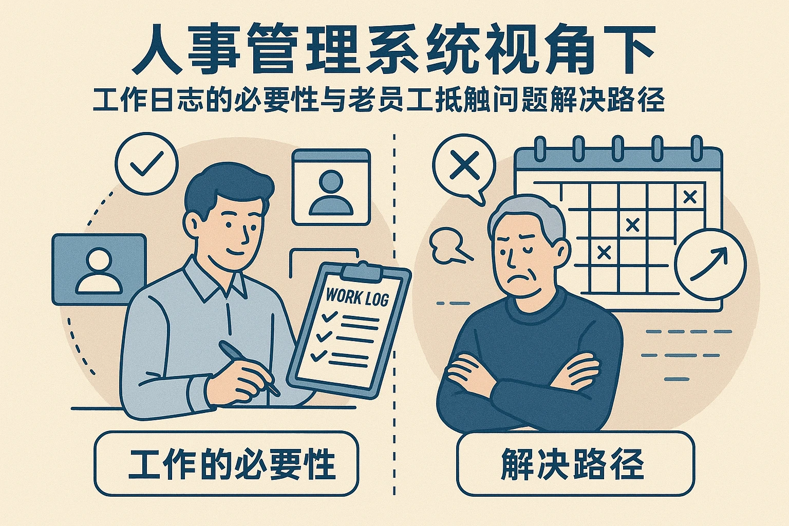 人事管理系统视角下：工作日志的必要性与老员工抵触问题解决路径