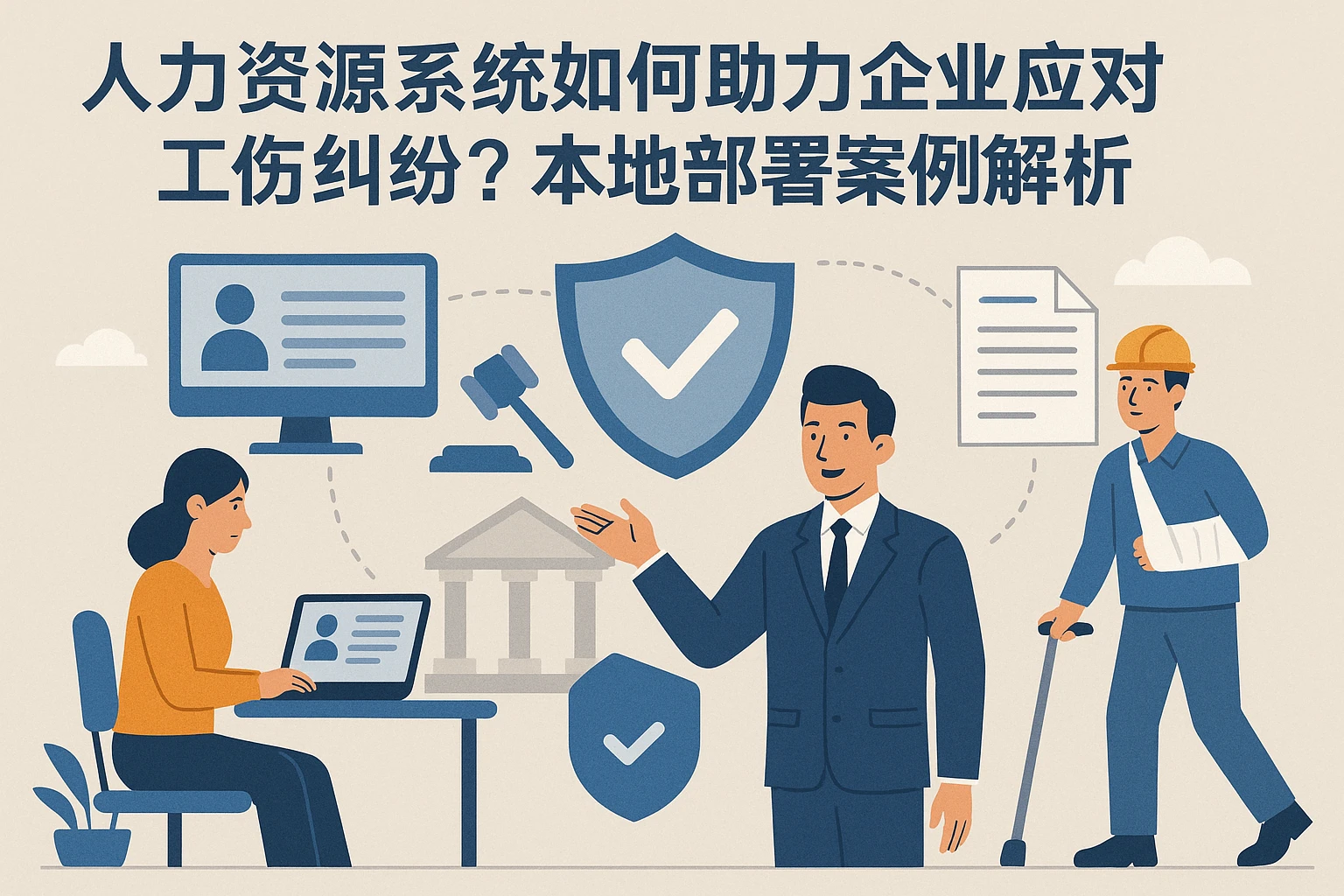 人力资源系统如何助力企业应对工伤纠纷？本地部署案例解析