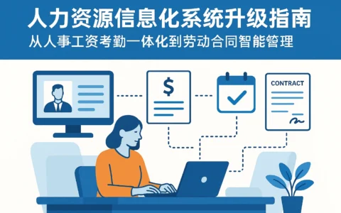 人力资源信息化系统升级指南：从人事工资考勤一体化到劳动合同智能管理