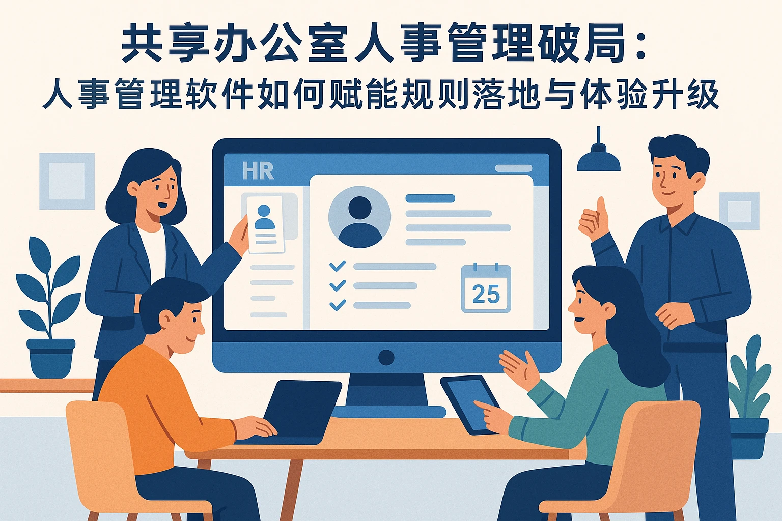 共享办公室人事管理破局：人事管理软件如何赋能规则落地与体验升级