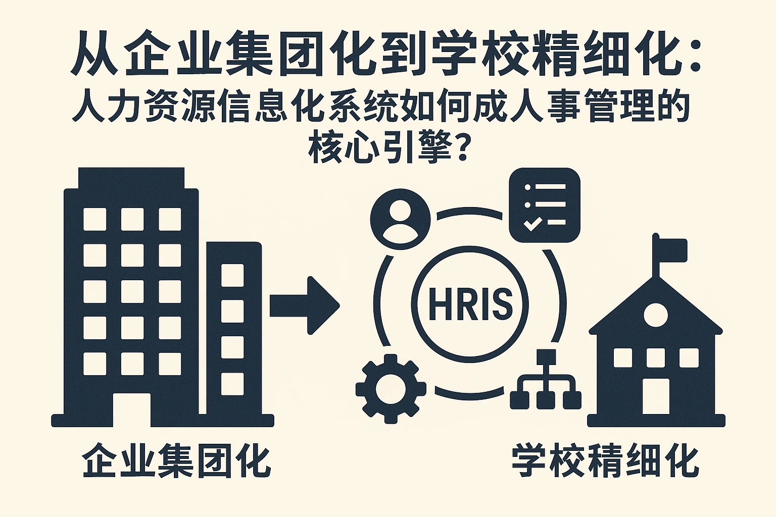 从企业集团化到学校精细化：人力资源信息化系统如何成为人事管理的核心引擎？