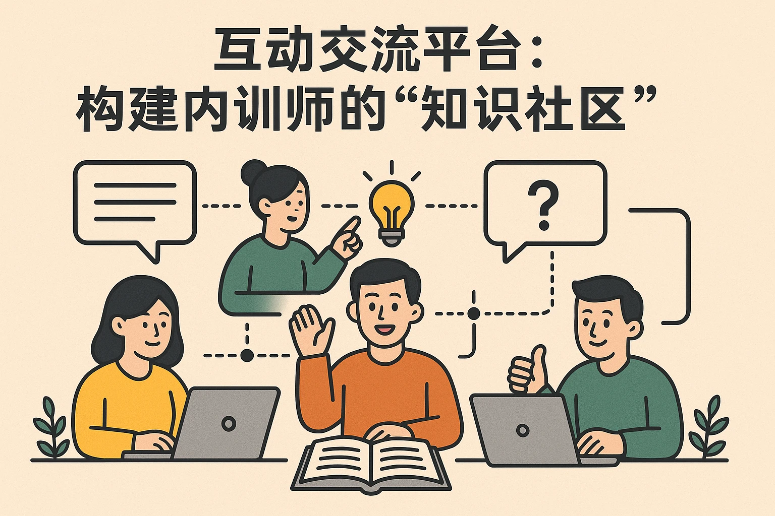 2. 互动交流平台：构建内训师的“知识社区”