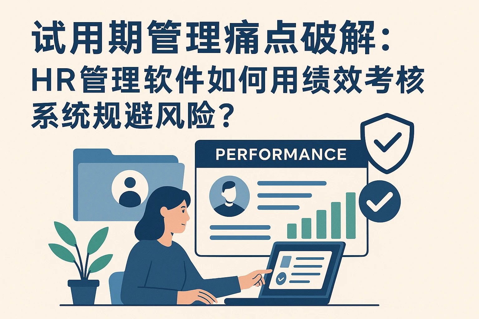 试用期管理痛点破解：HR管理软件如何用绩效考核系统规避风险？