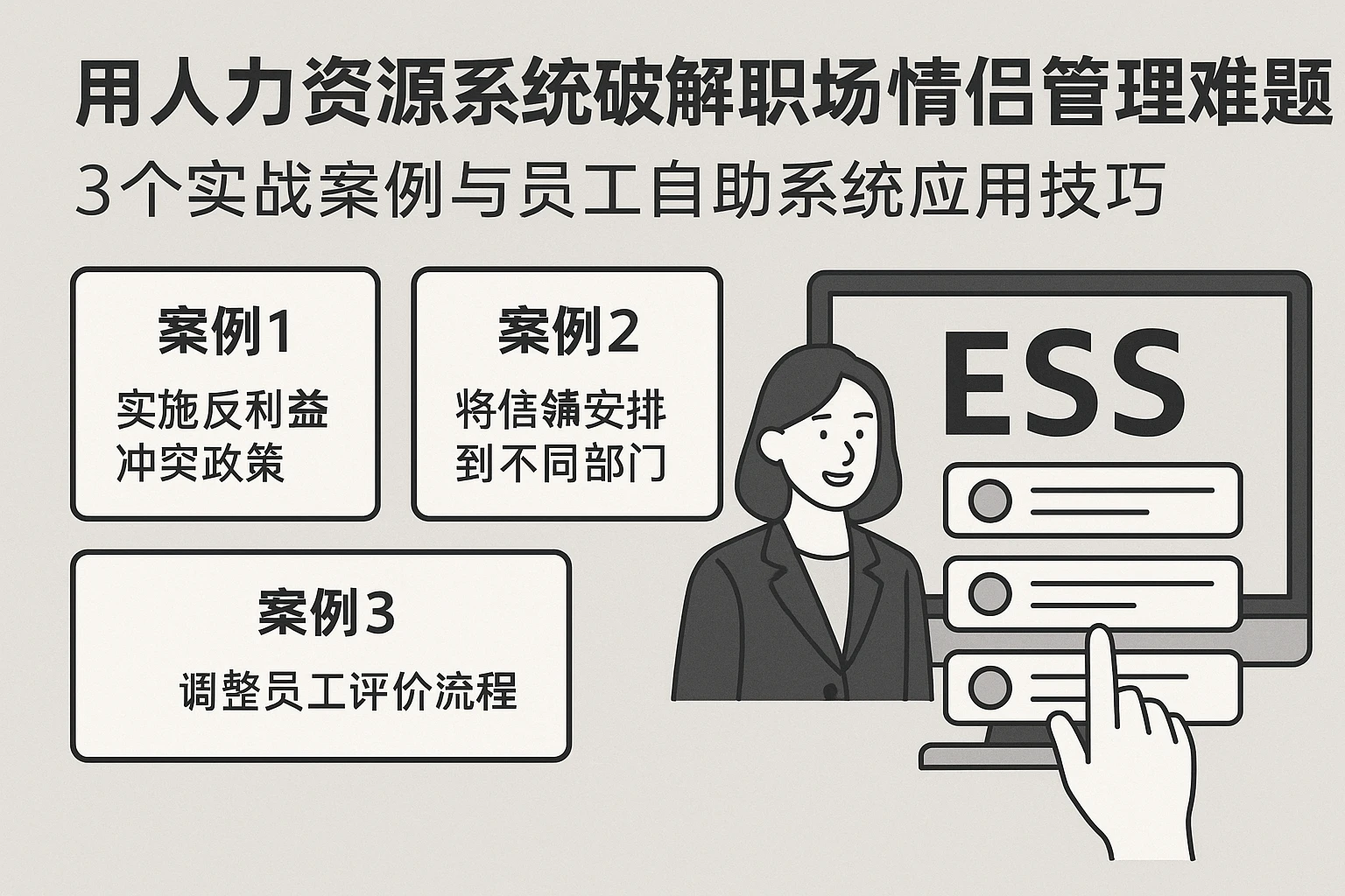 用人力资源系统破解职场情侣管理难题：3个实战案例与员工自助系统应用技巧