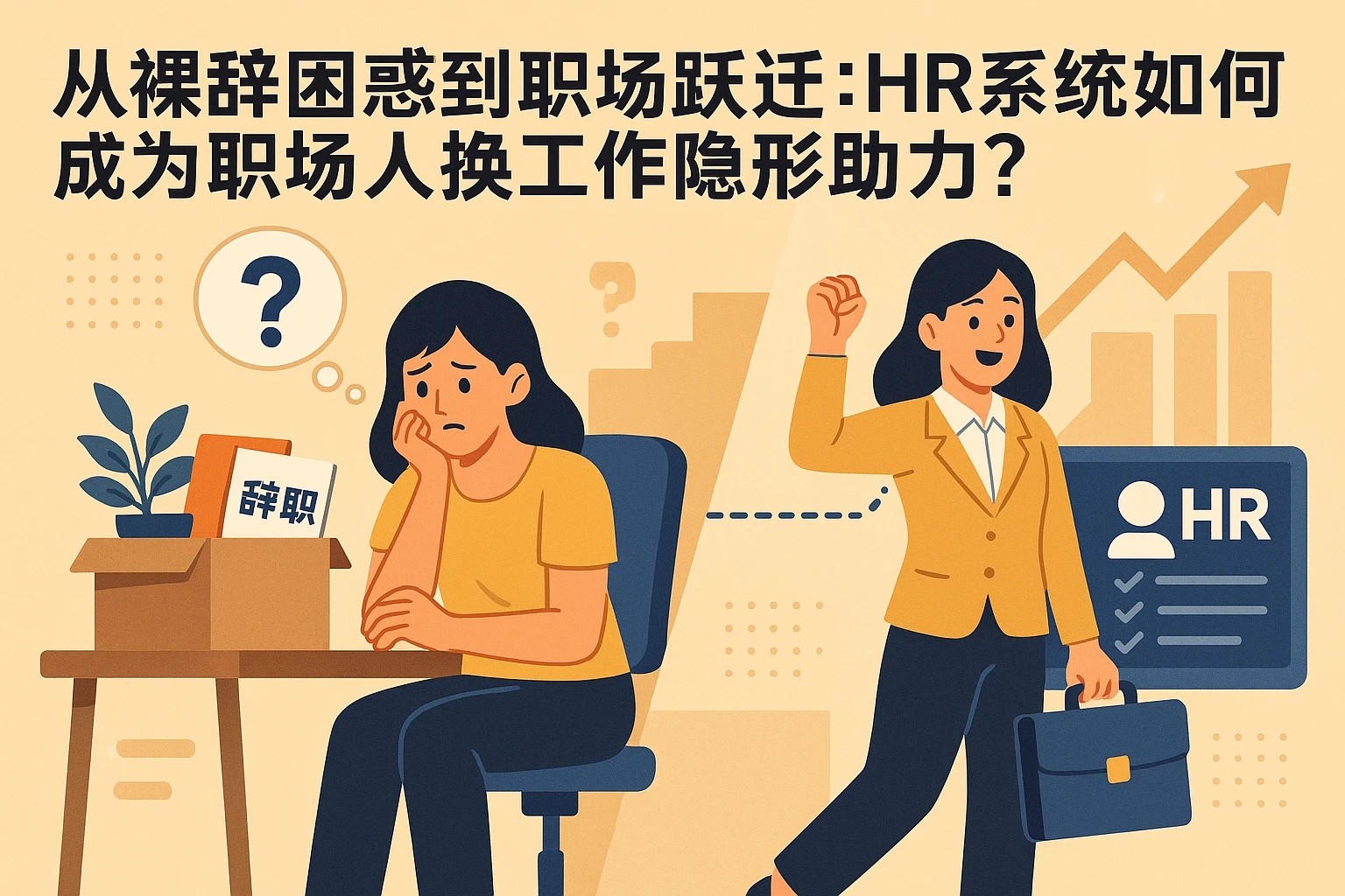 从裸辞困惑到职场跃迁：HR系统如何成为职场人换工作的隐形助力？
