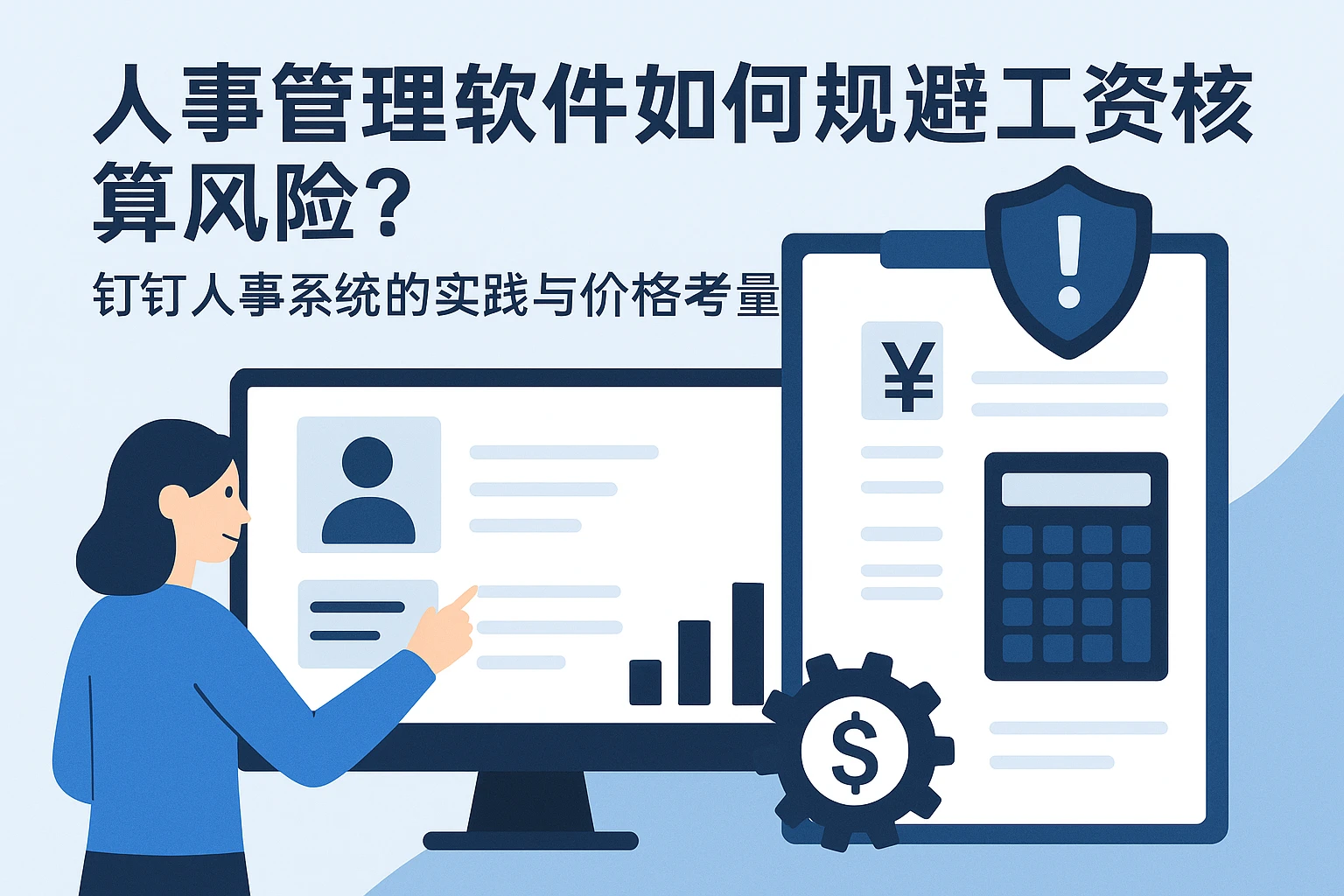 人事管理软件如何规避工资核算风险？钉钉人事系统的实践与价格考量
