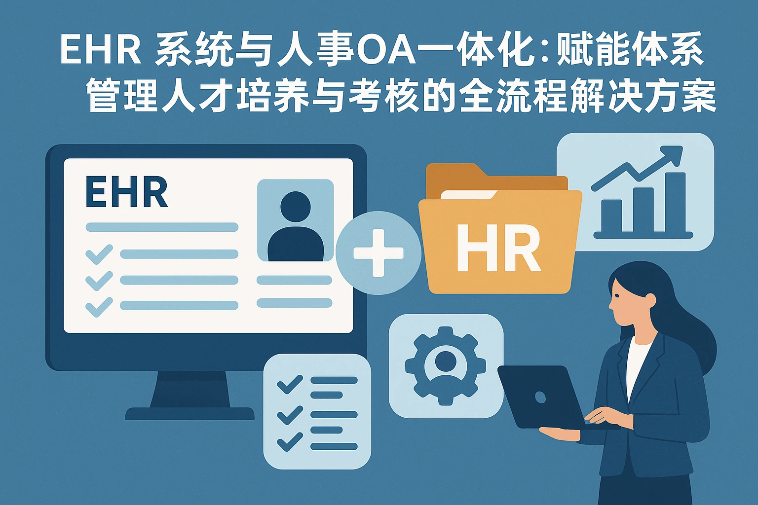 EHR系统与人事OA一体化：赋能体系管理人才培养与考核的全流程解决方案