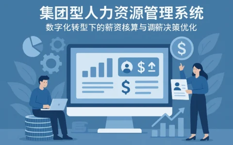 集团型人力资源管理系统：数字化转型下的薪资核算与调薪决策优化