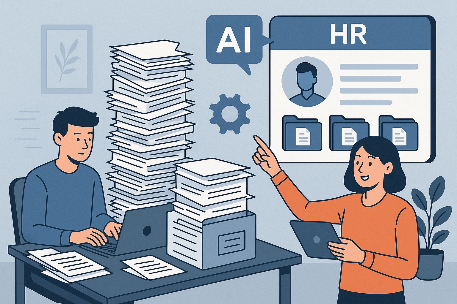 从简历堆积到高效管理：智能HR系统如何解决企业人事档案痛点？