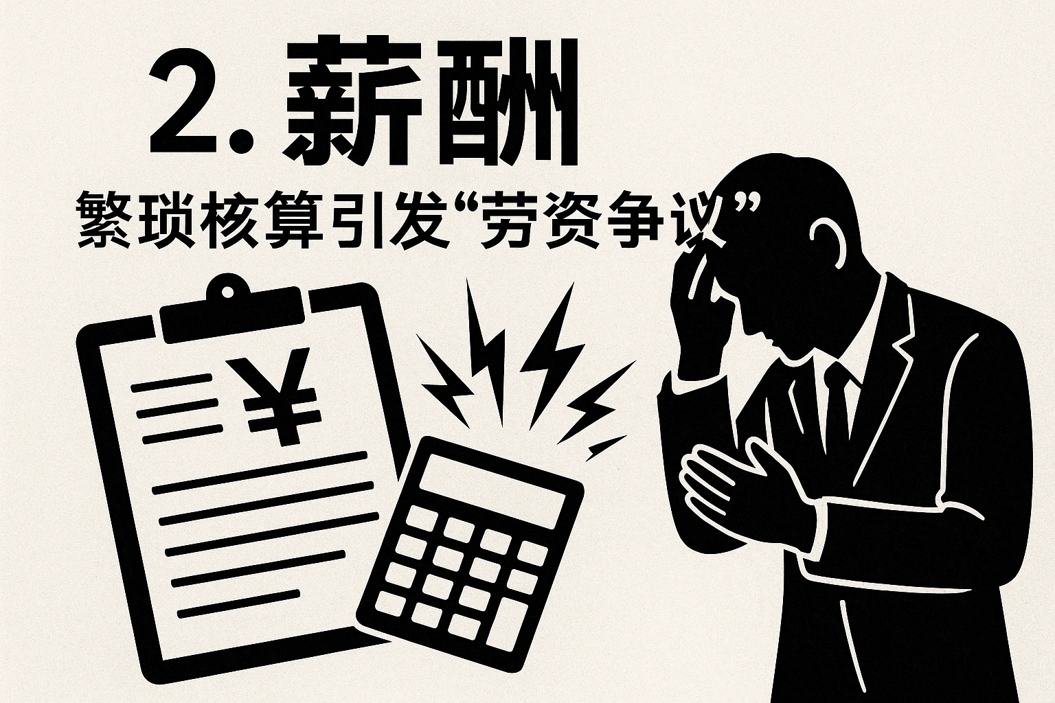 2. 薪酬：繁琐核算引发
