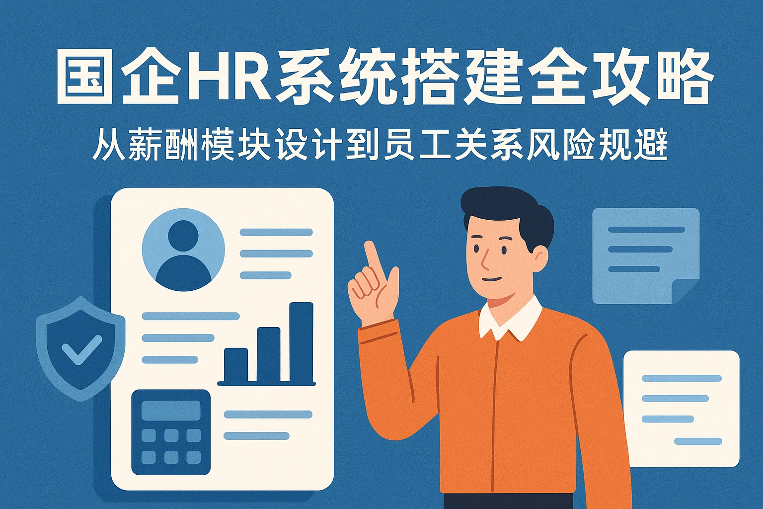 国企HR系统搭建全攻略：从薪酬模块设计到员工关系风险规避