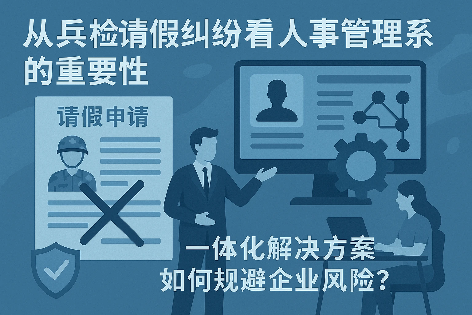 从兵检请假纠纷看人事管理系统的重要性：一体化解决方案如何规避企业风险？