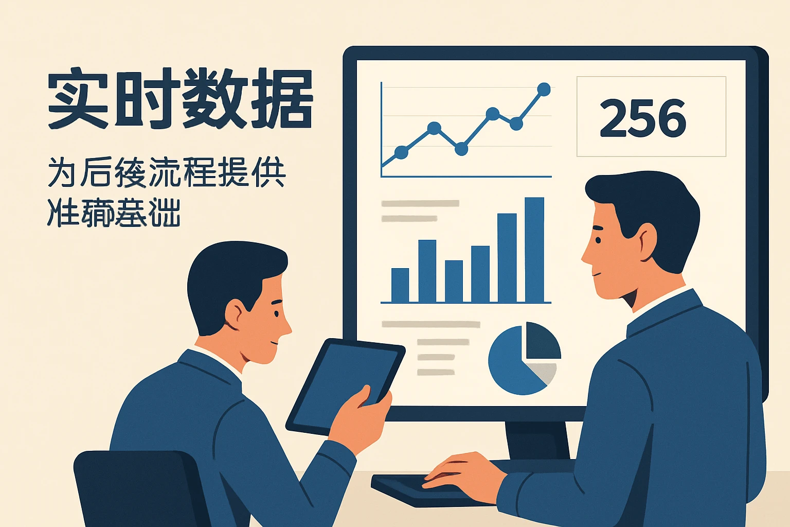 2. 实时数据：为后续流程提供准确基础