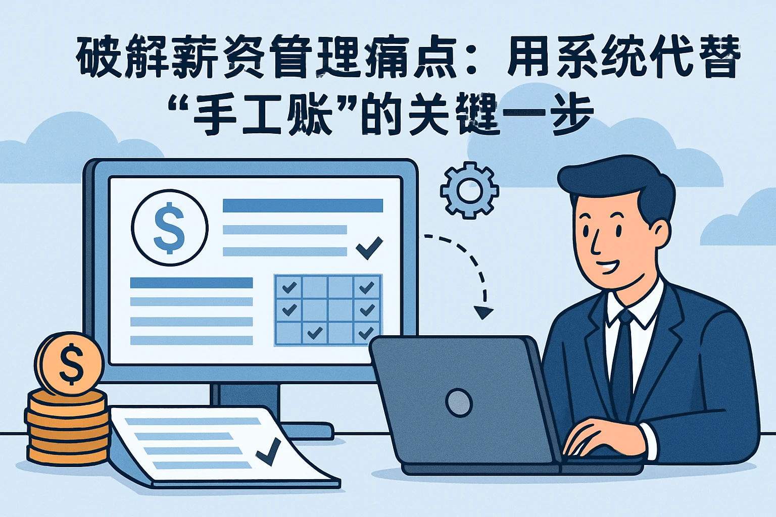 二、破解薪资管理痛点：用系统代替“手工账”的关键一步