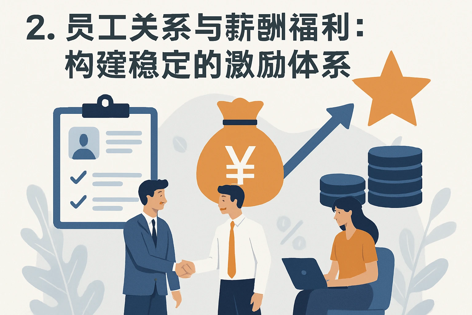 2. 员工关系与薪酬福利：构建稳定的激励体系
