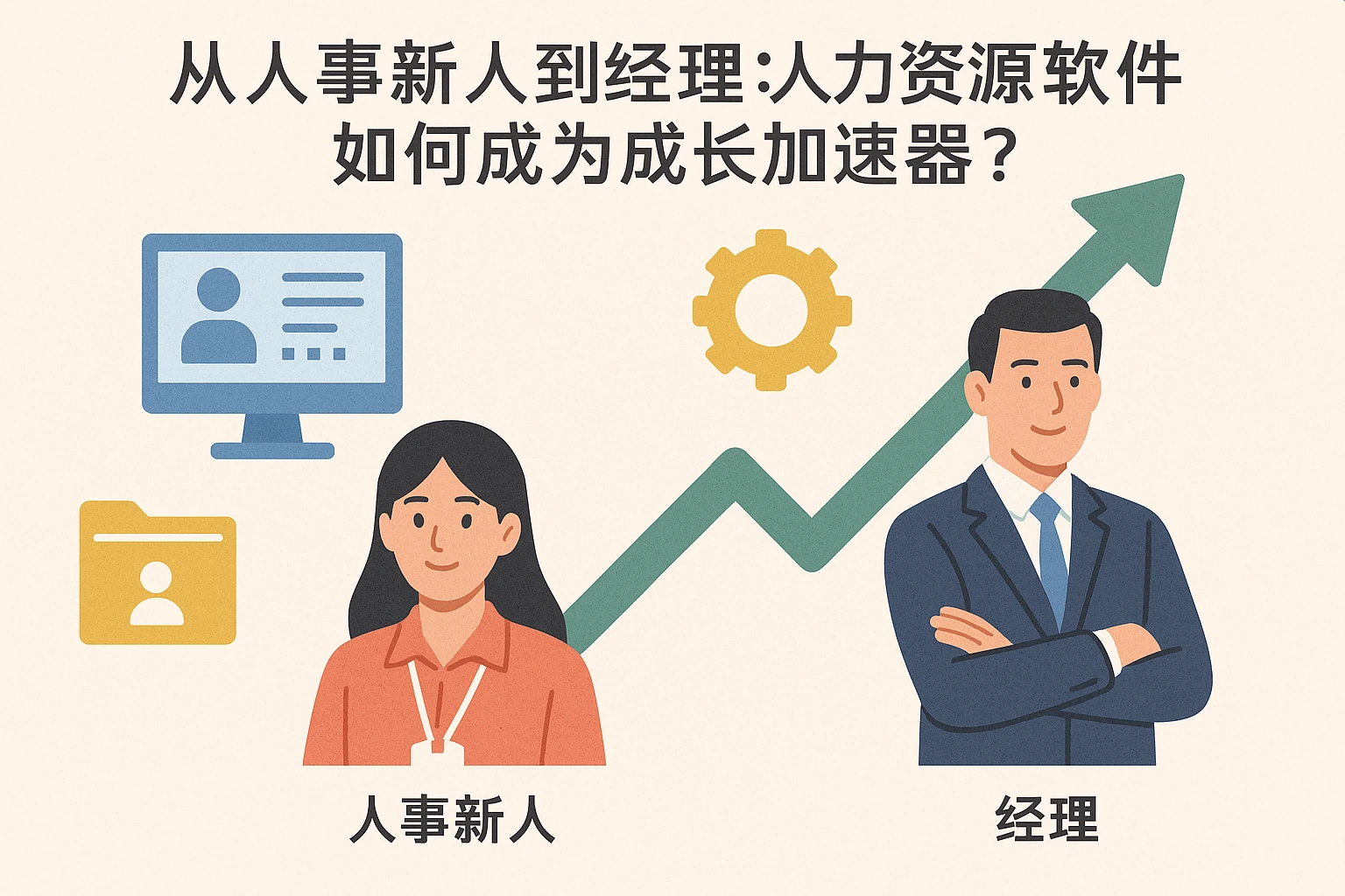 从人事新人到经理：人力资源软件如何成为成长加速器？