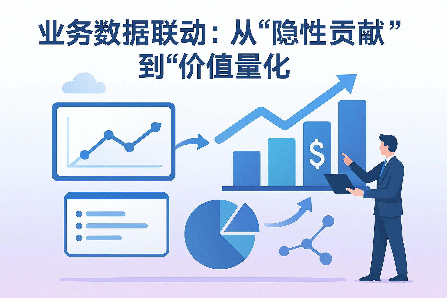 2. 业务数据联动：从“隐性贡献”到“价值量化”