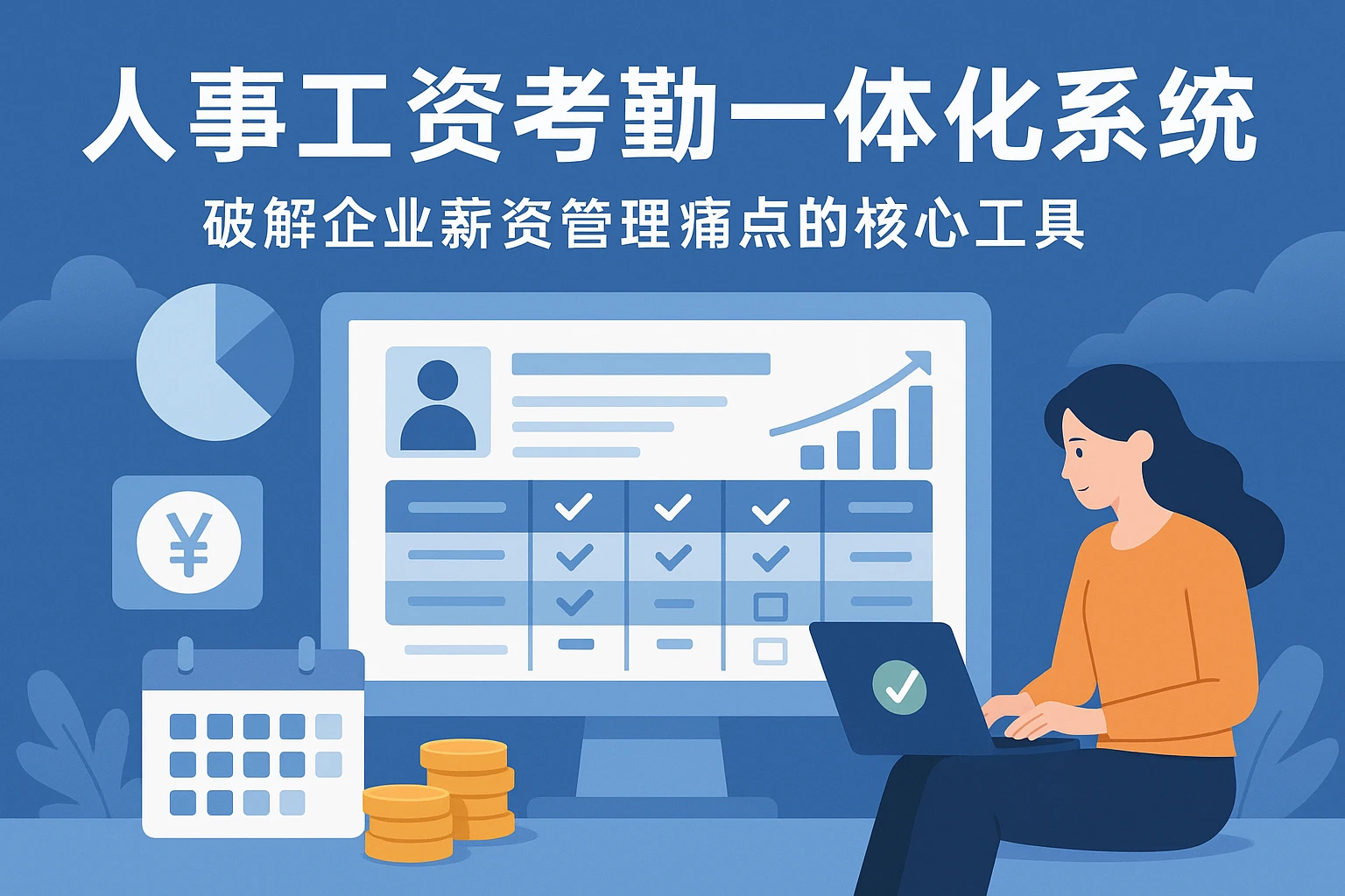人事工资考勤一体化系统：破解企业薪资管理痛点的核心工具