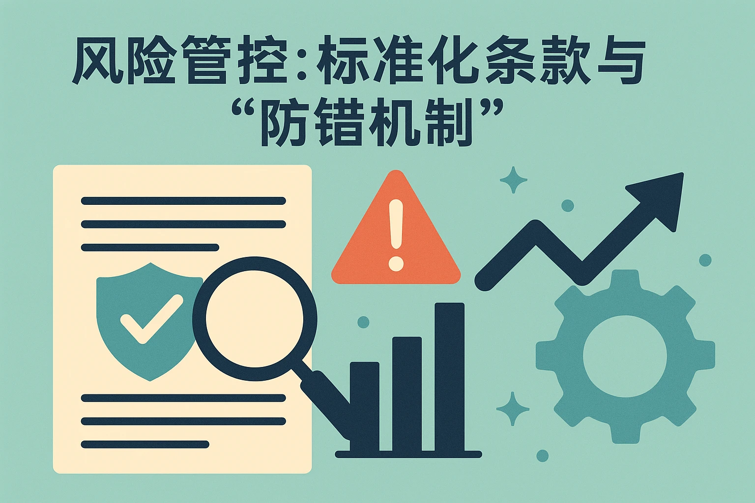 2. 风险管控：标准化条款与“防错机制”