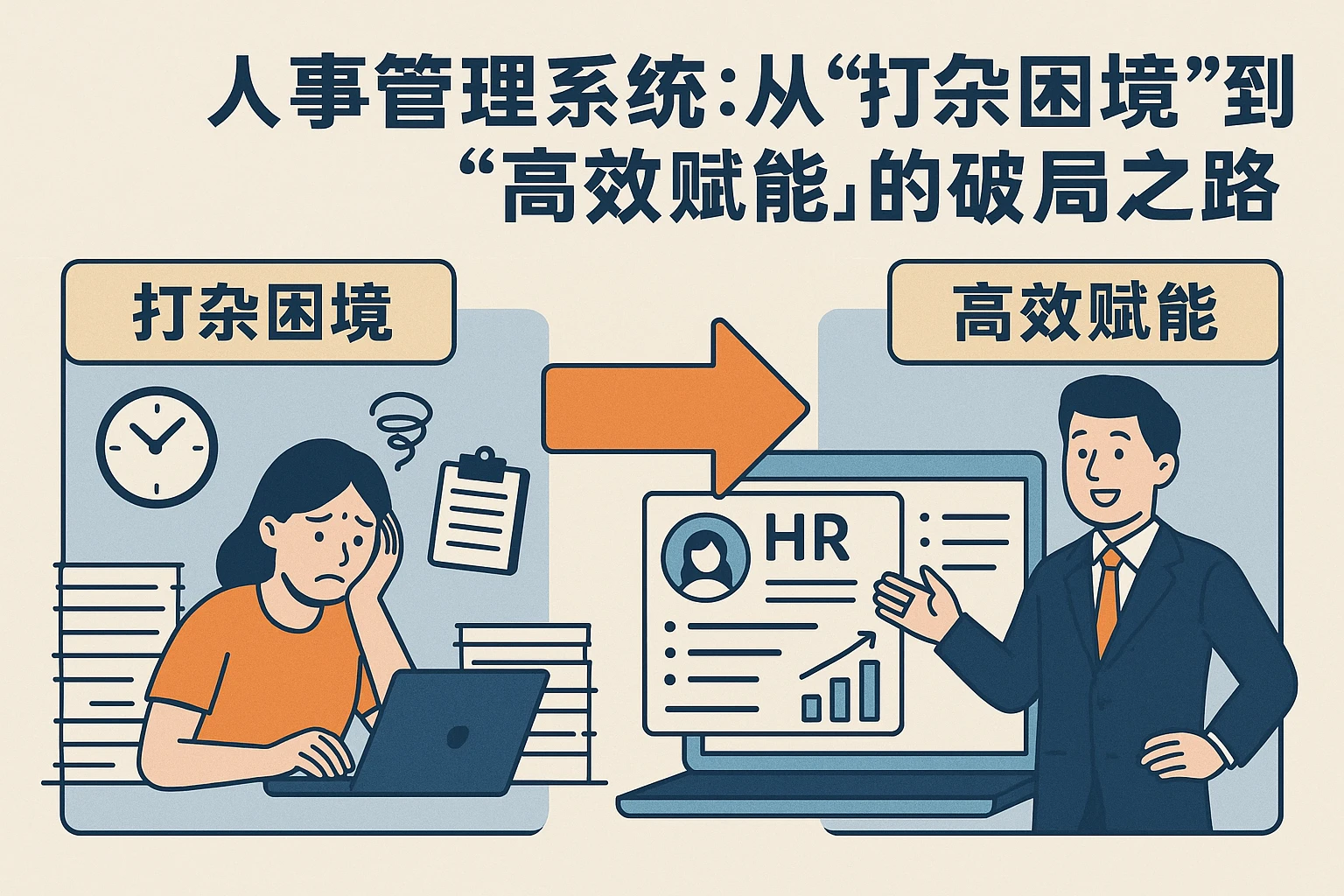 人事管理系统：从“打杂困境”到“高效赋能”的破局之路