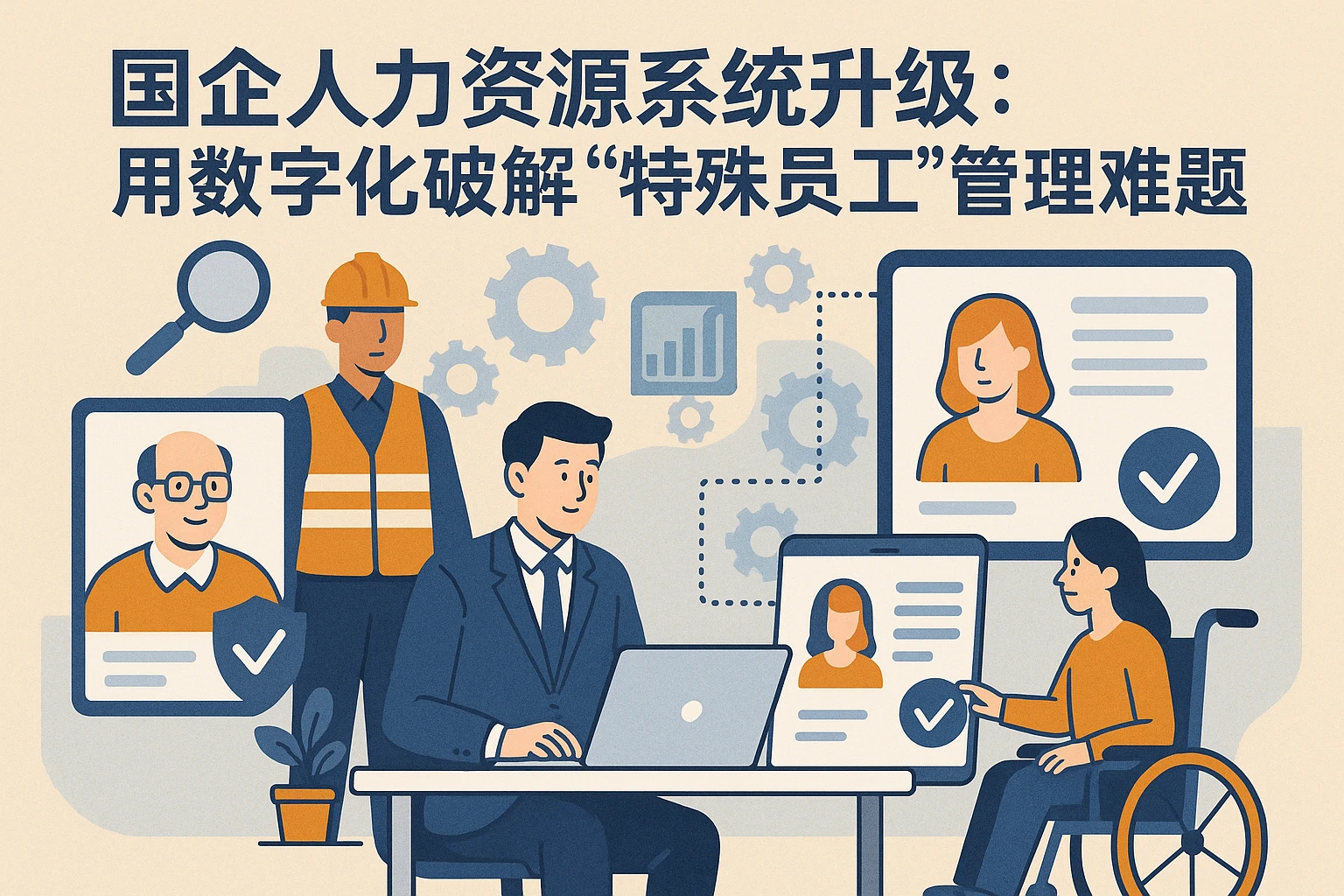 国企人力资源系统升级：用数字化破解“特殊员工”管理难题