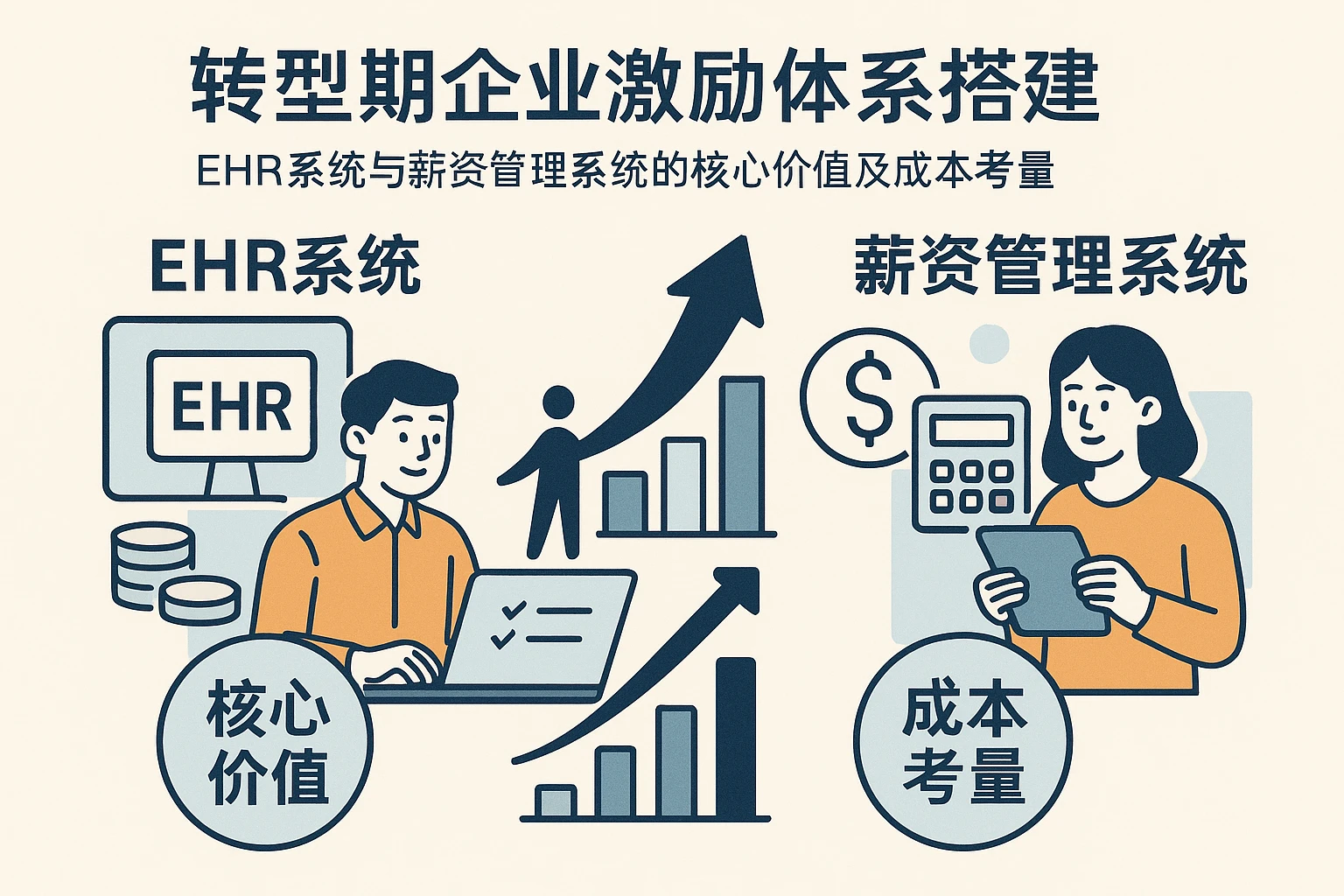 转型期企业激励体系搭建：EHR系统与薪资管理系统的核心价值及成本考量