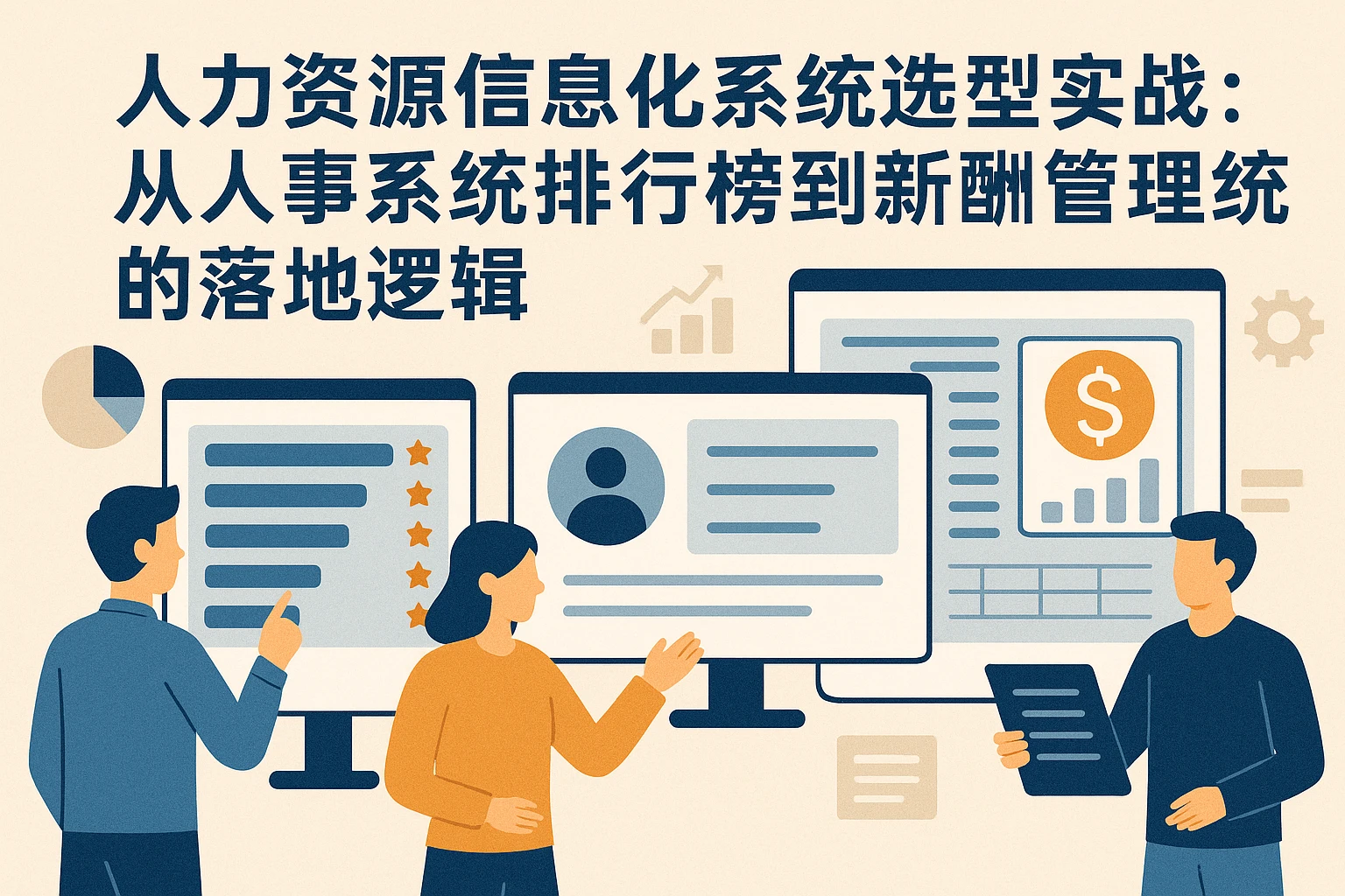 人力资源信息化系统选型实战：从人事系统排行榜到薪酬管理系统的落地逻辑