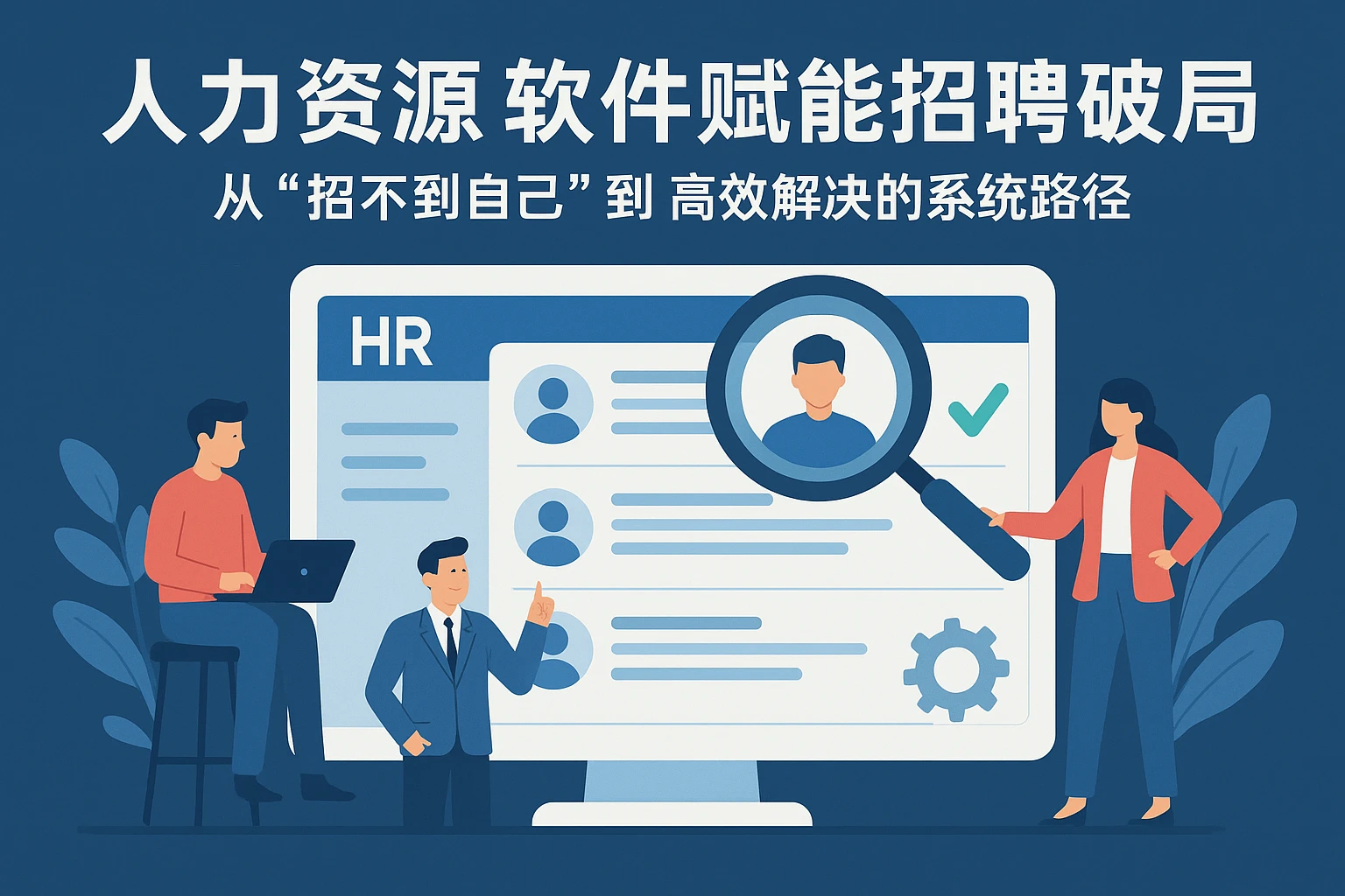 人力资源软件赋能招聘破局：从“招不到自己”到高效解决的系统路径