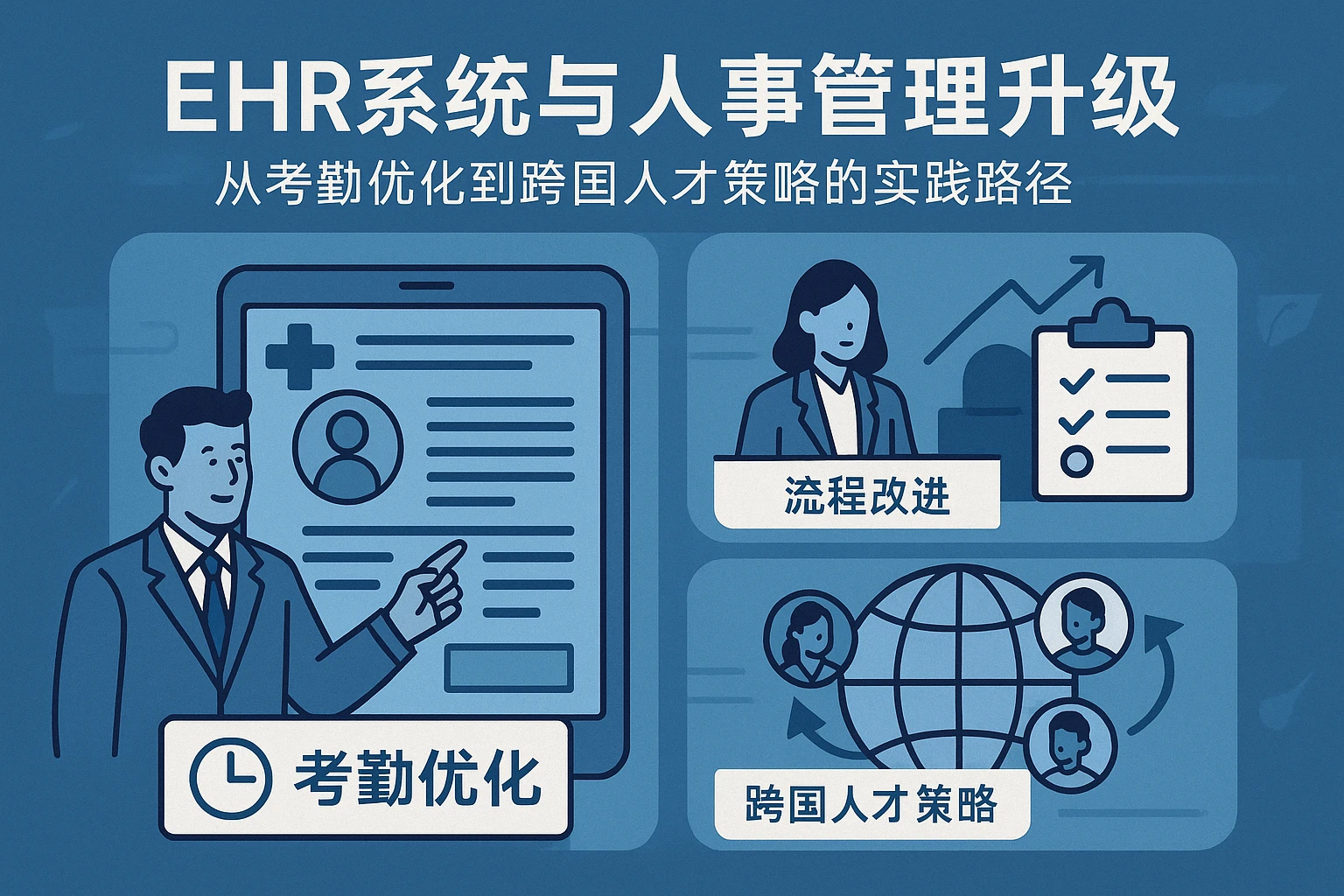EHR系统与人事管理升级：从考勤优化到跨国人才策略的实践路径