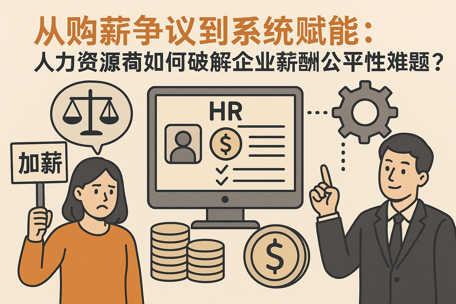 从加薪争议到系统赋能：人力资源系统如何破解企业薪酬公平性难题？