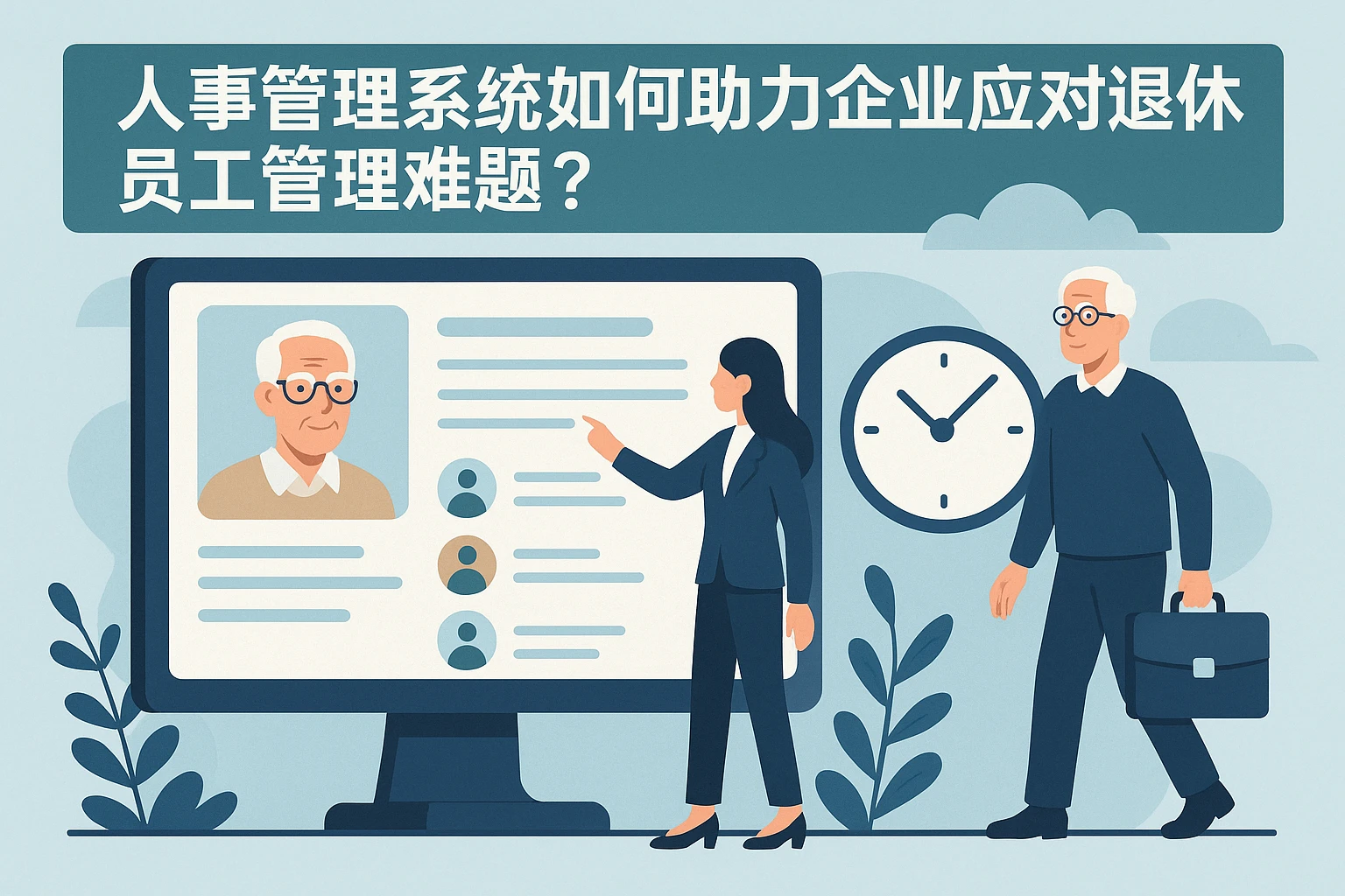人事管理系统如何助力企业应对退休员工管理难题？