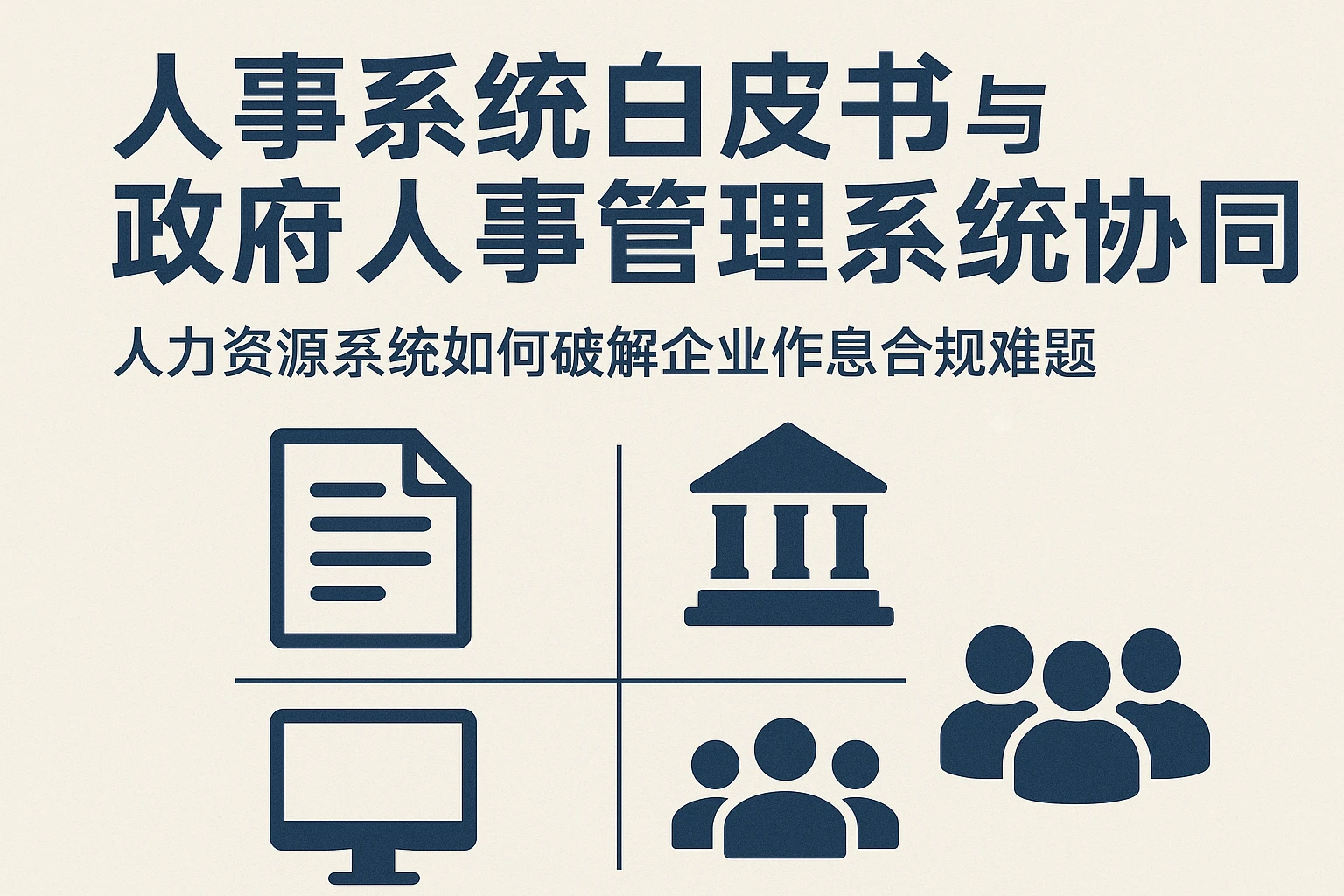 人事系统白皮书与政府人事管理系统协同：人力资源系统如何破解企业作息合规难题