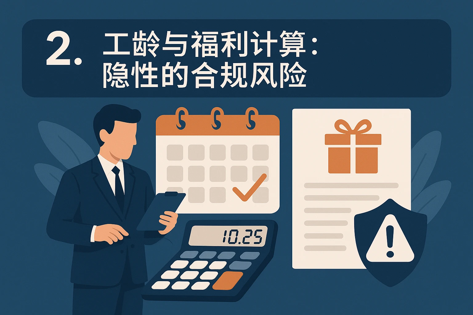 2. 工龄与福利计算：隐性的合规风险