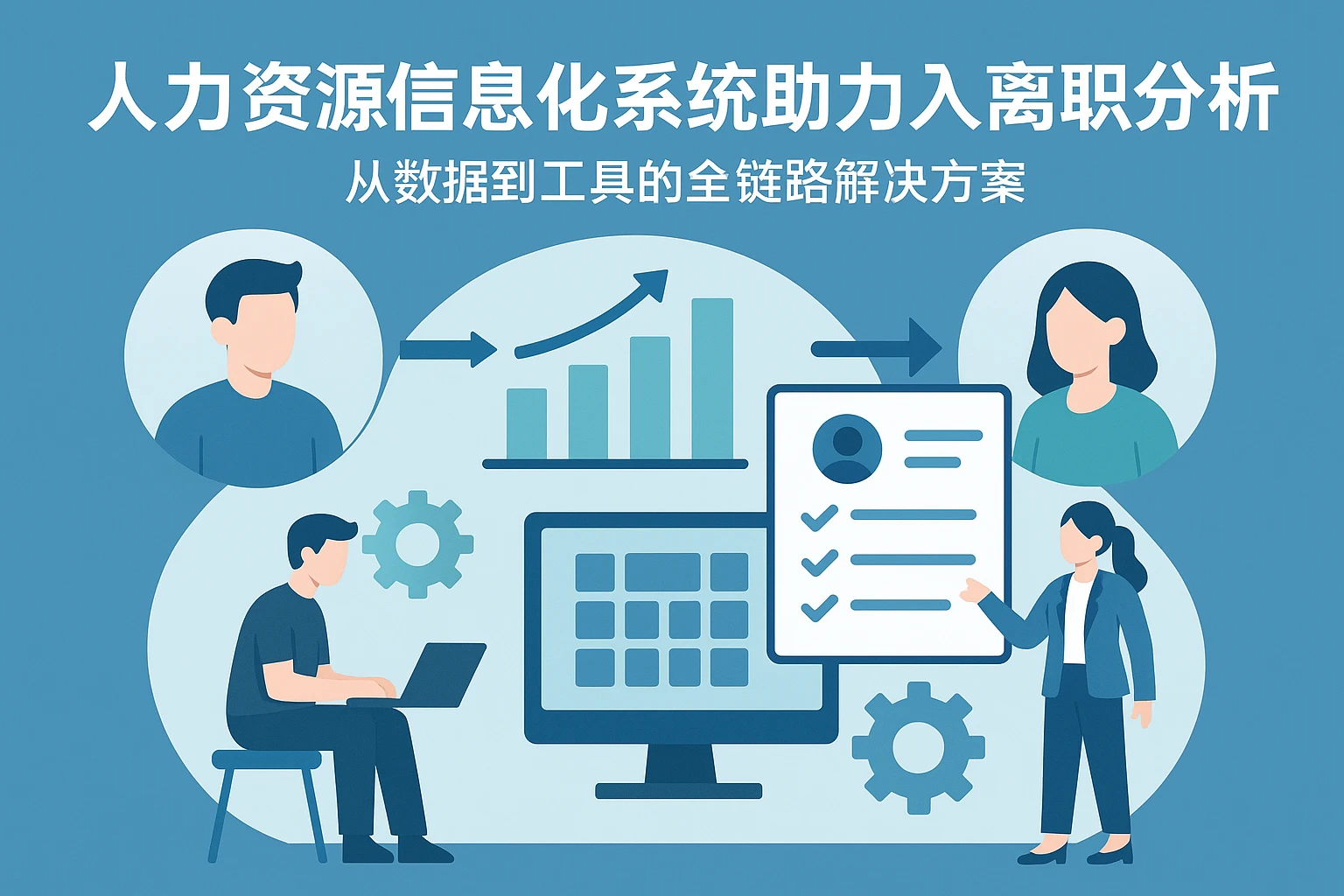 人力资源信息化系统助力企业入离职分析：从数据到工具的全链路解决方案