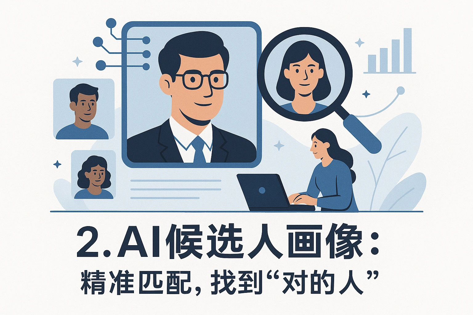2. AI候选人画像：精准匹配，找到“对的人”