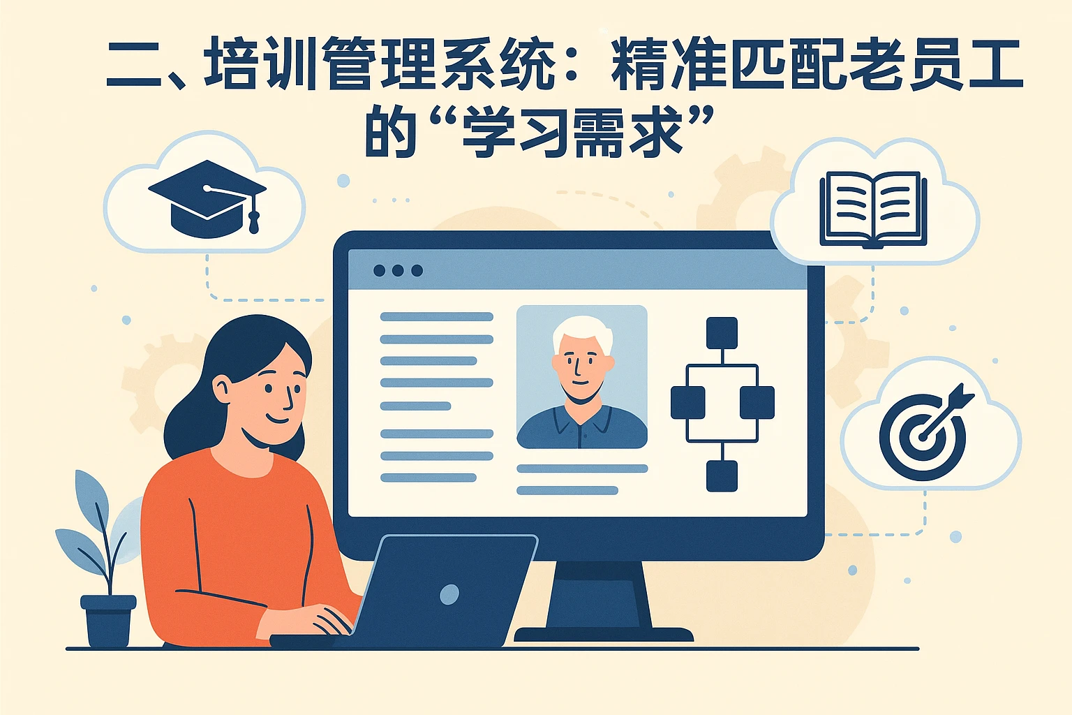 二、培训管理系统：精准匹配老员工的“学习需求”