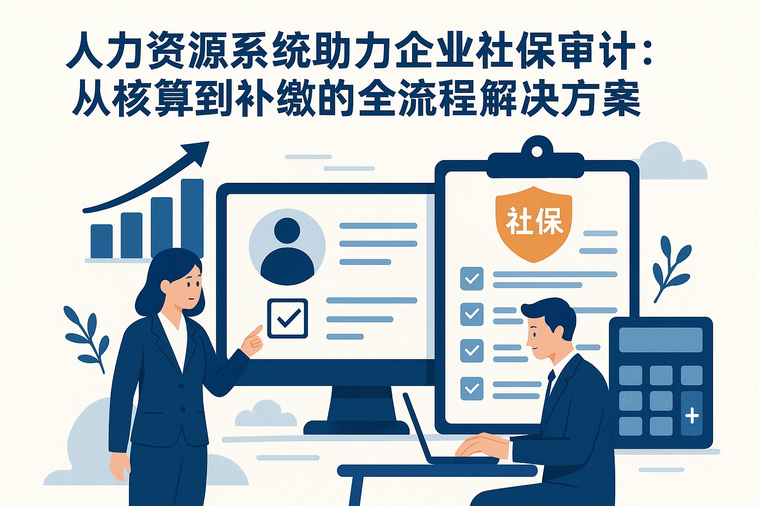 人力资源系统助力企业社保审计：从核算到补缴的全流程解决方案