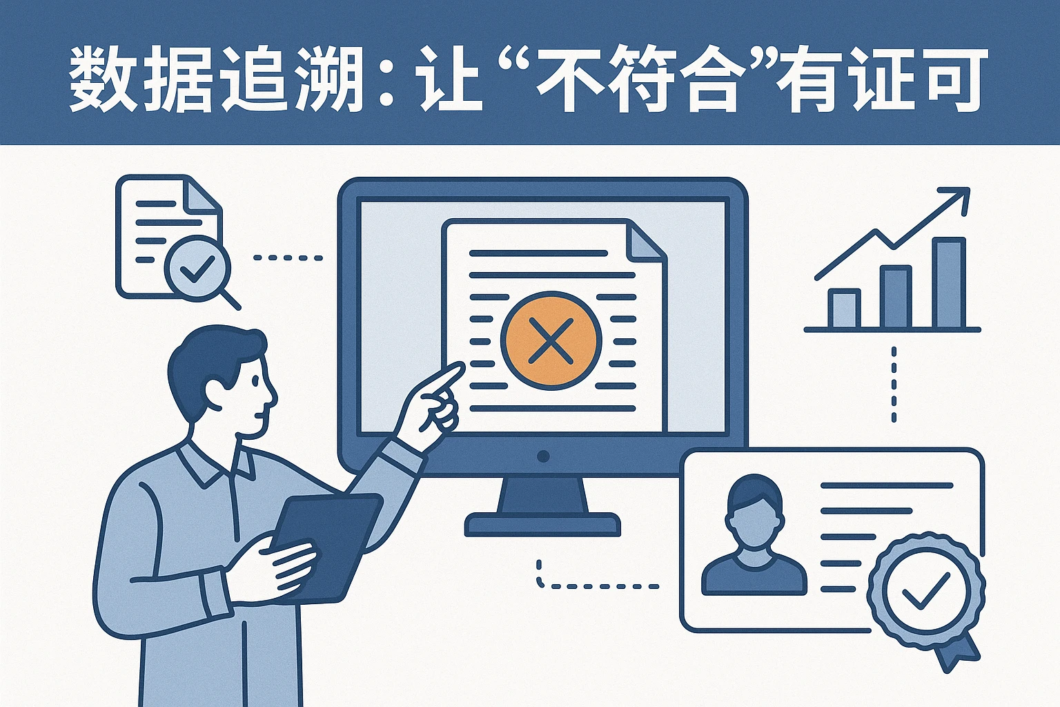 2. 数据追溯：让“不符合”有证可查