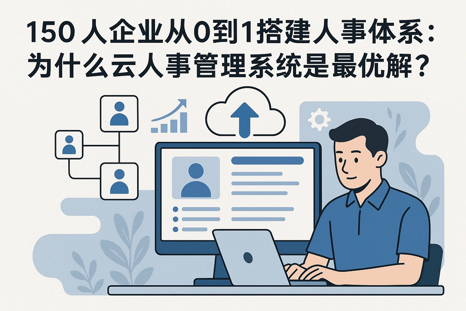 150人企业从0到1搭建人事体系：为什么云人事管理系统是最优解？
