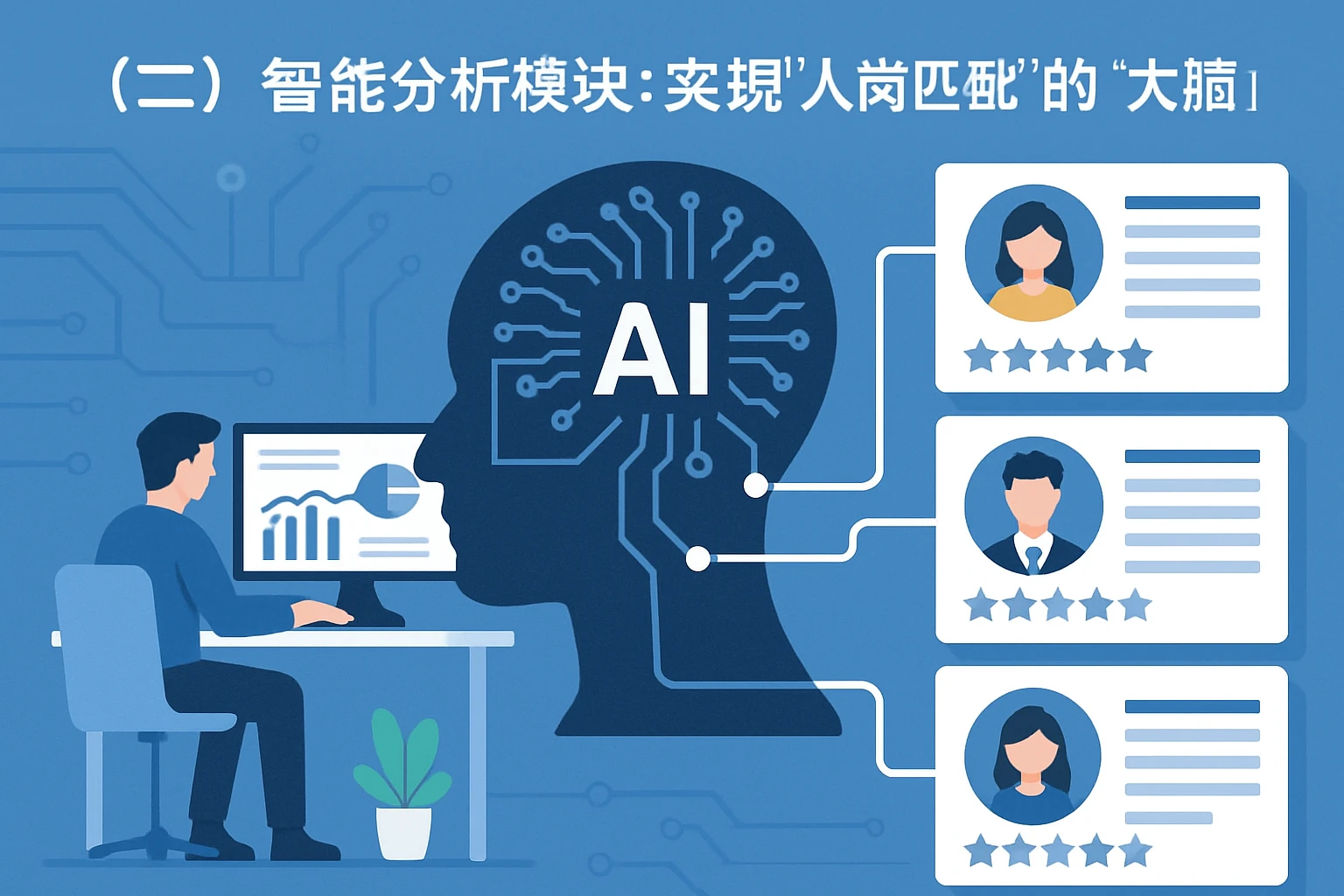 （二）智能分析模块：实现“人岗匹配”的“大脑”