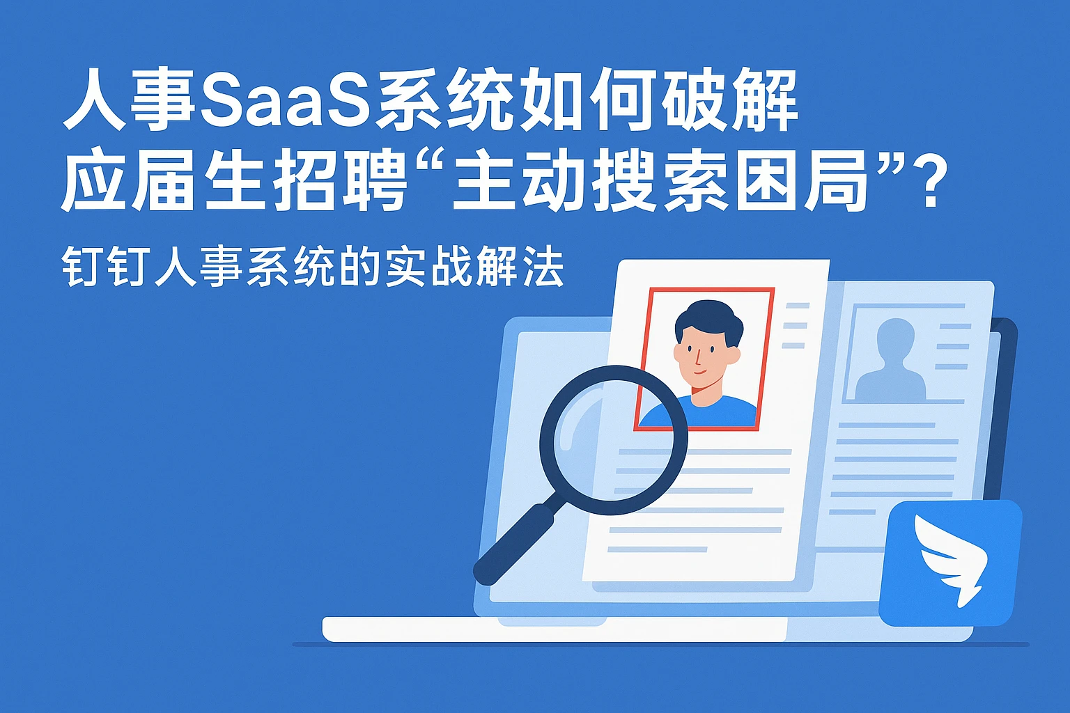 人事SaaS系统如何破解应届生招聘“主动搜索困局”？钉钉人事系统的实战解法