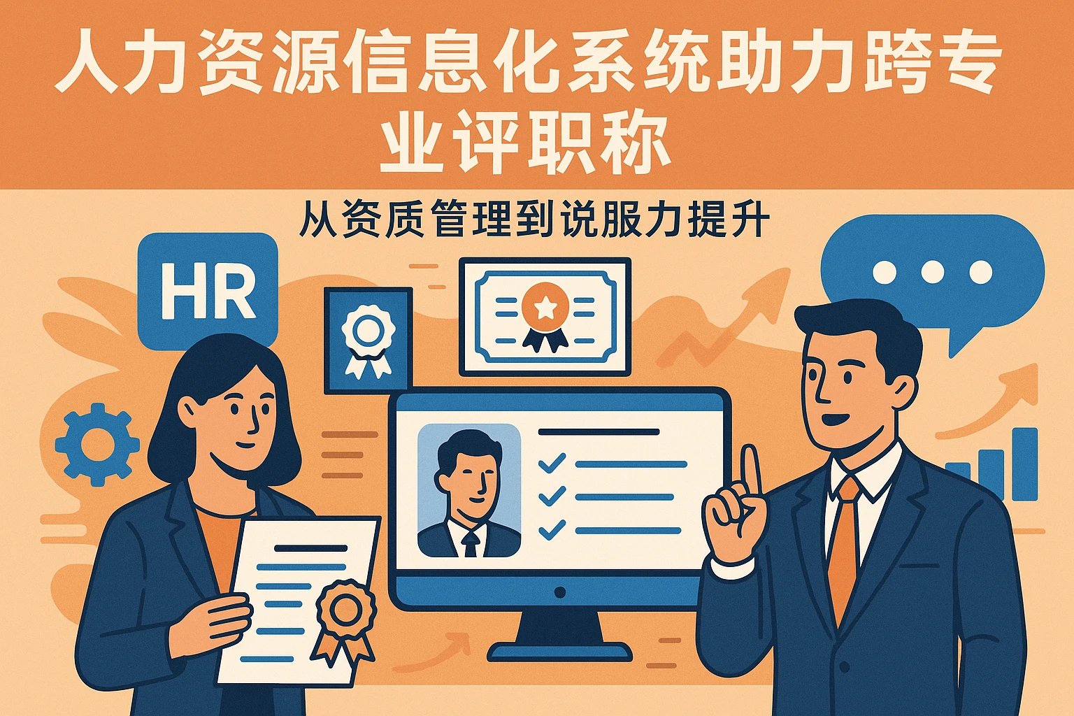 人力资源信息化系统助力跨专业评职称：从资质管理到说服力提升