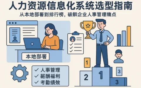 人力资源信息化系统选型指南：从本地部署到排行榜，破解企业人事管理痛点