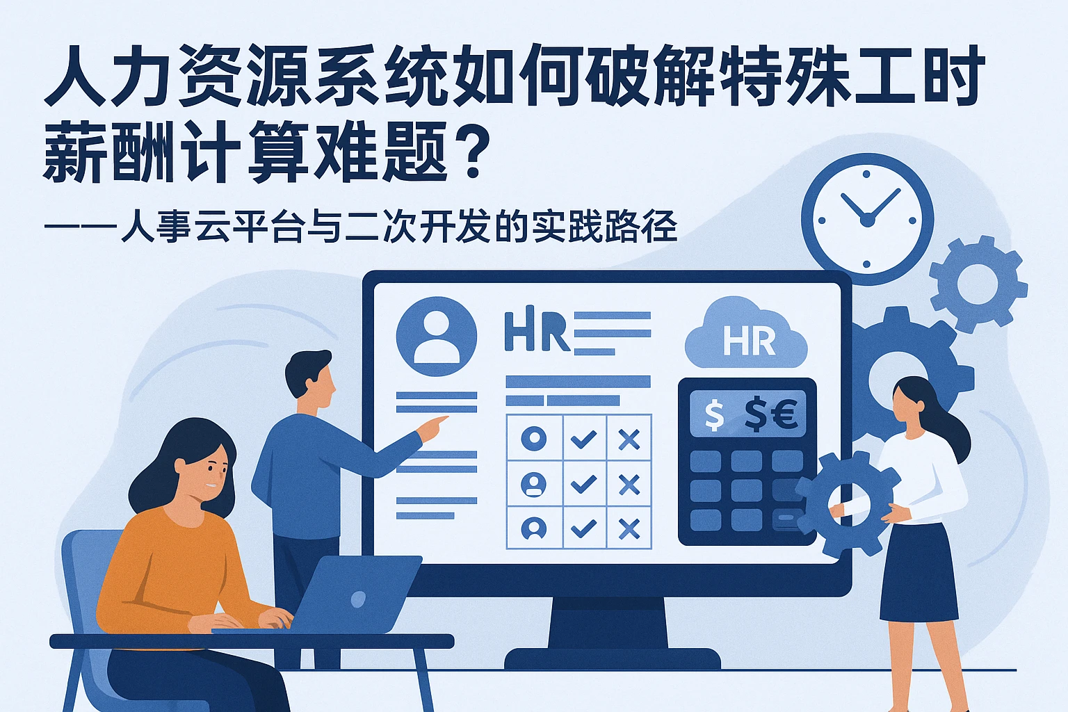 人力资源系统如何破解特殊工时薪酬计算难题？——人事云平台与二次开发的实践路径