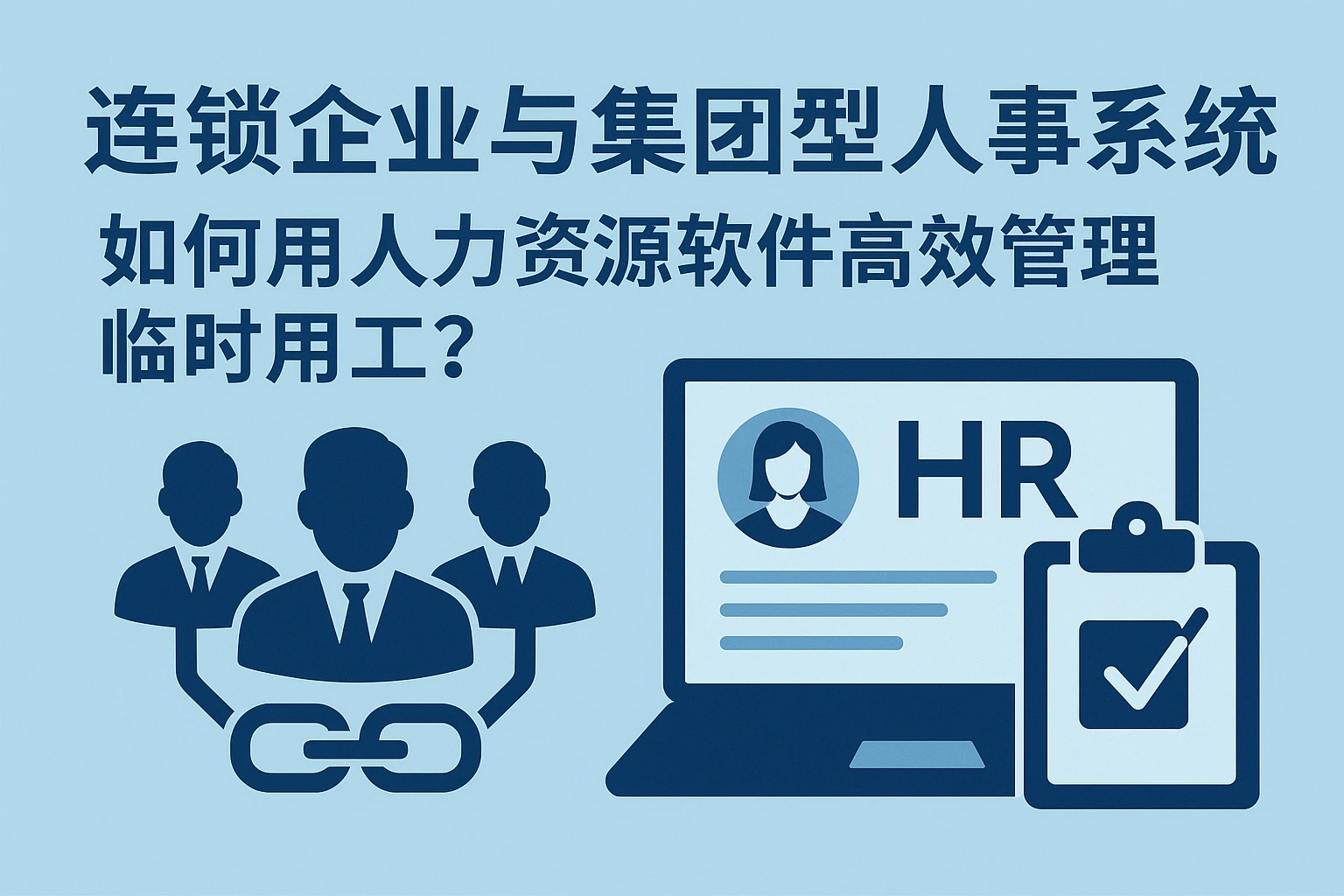 连锁企业与集团型人事系统：如何用人力资源软件高效管理临时用工？