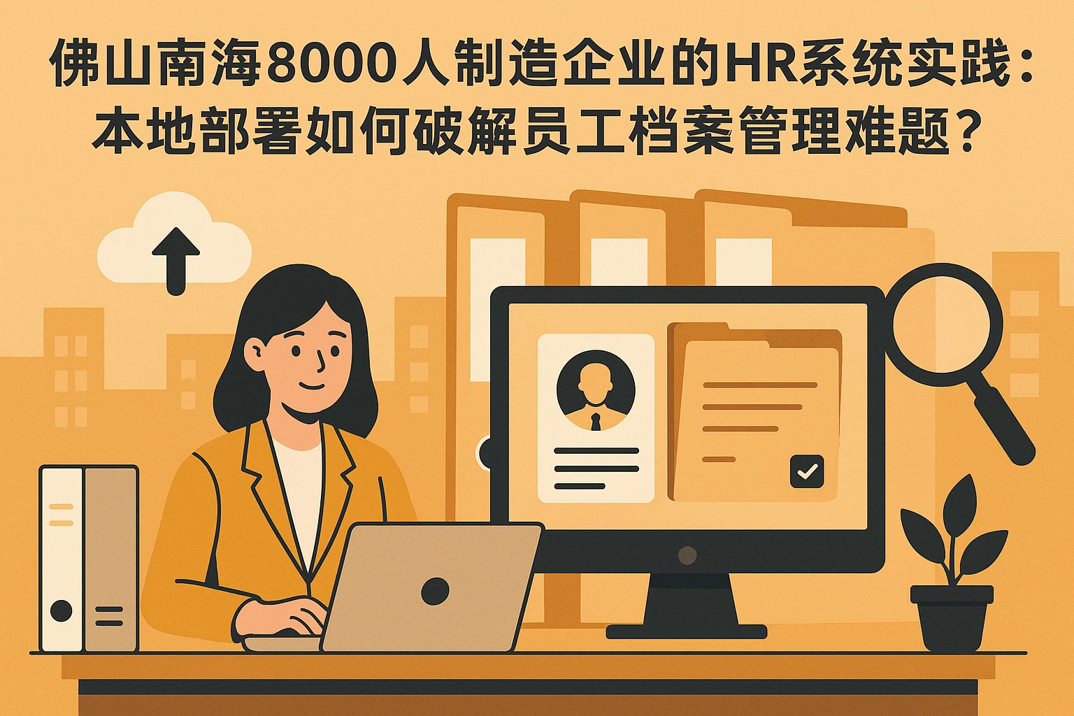 佛山南海8000人制造企业的HR系统实践：本地部署如何破解员工档案管理难题？