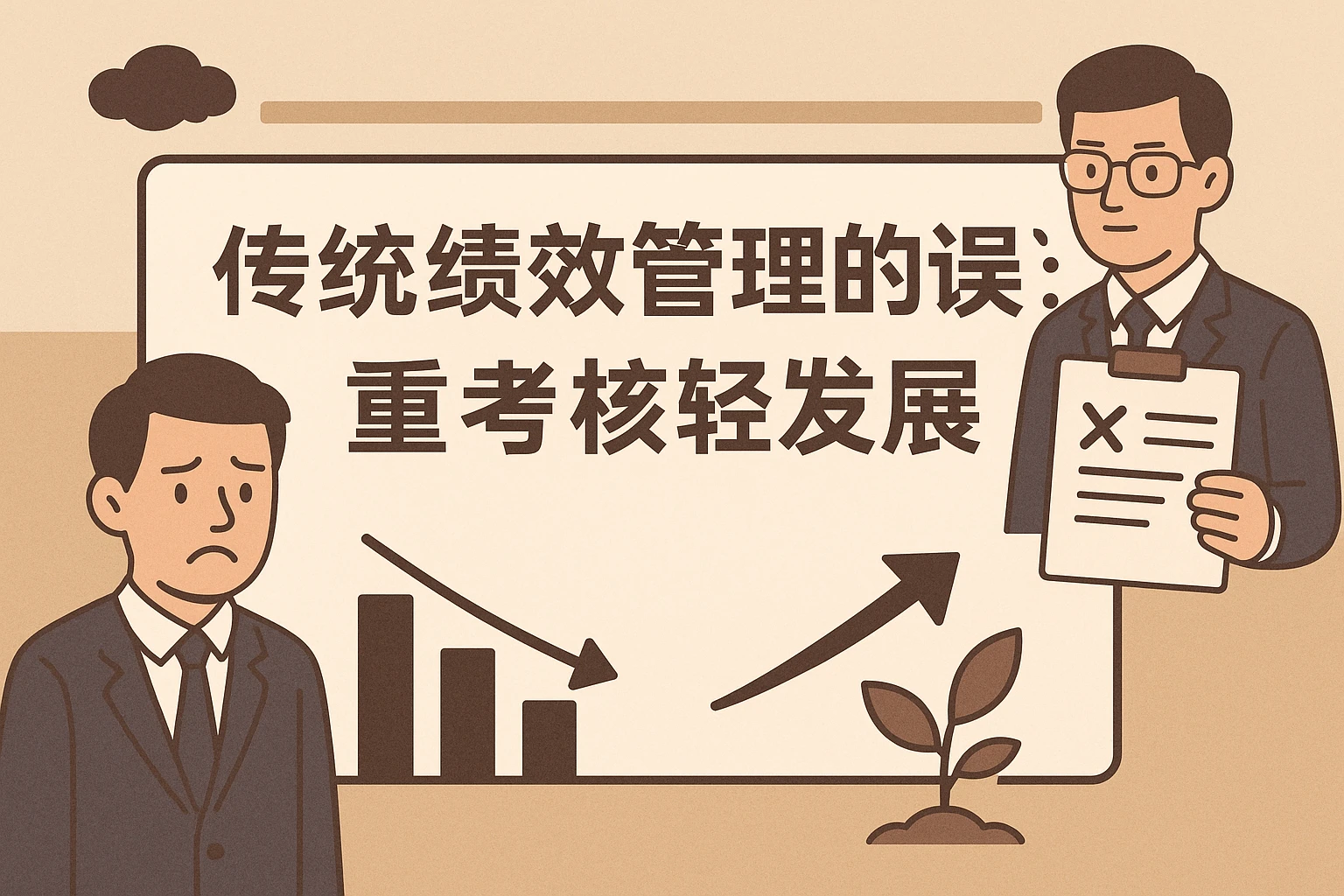 1. 传统绩效管理的误区：重考核轻发展