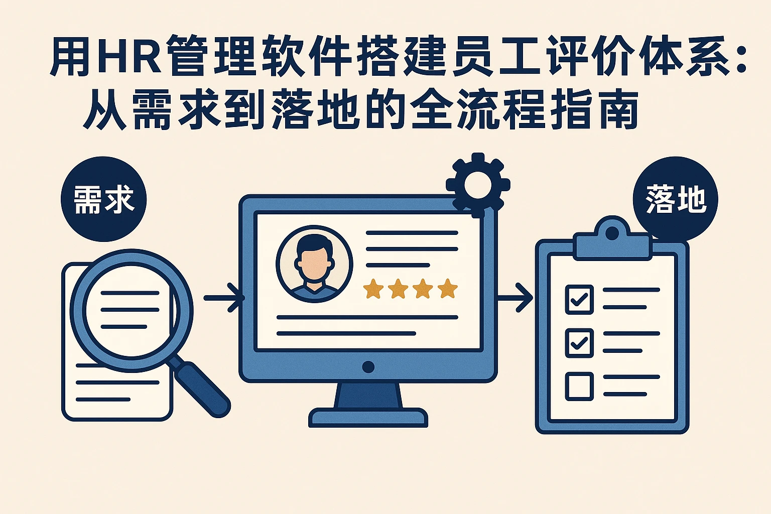 用HR管理软件搭建员工评价体系：从需求到落地的全流程指南