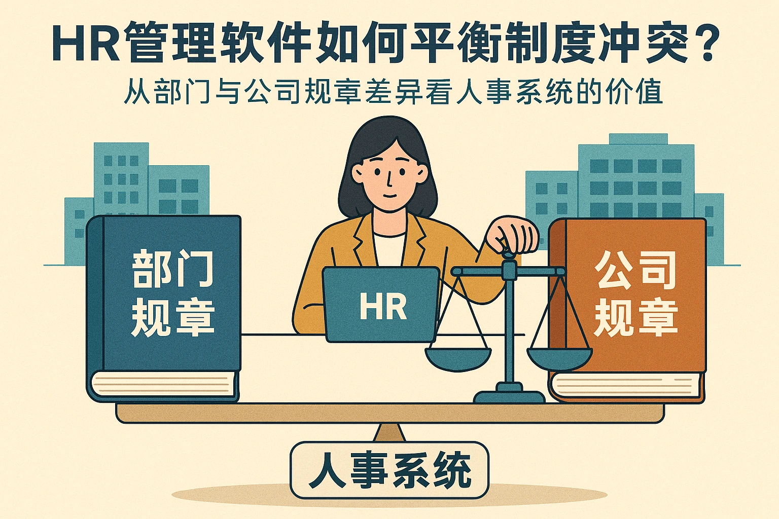 HR管理软件如何平衡制度冲突？从部门与公司规章差异看人事系统的价值