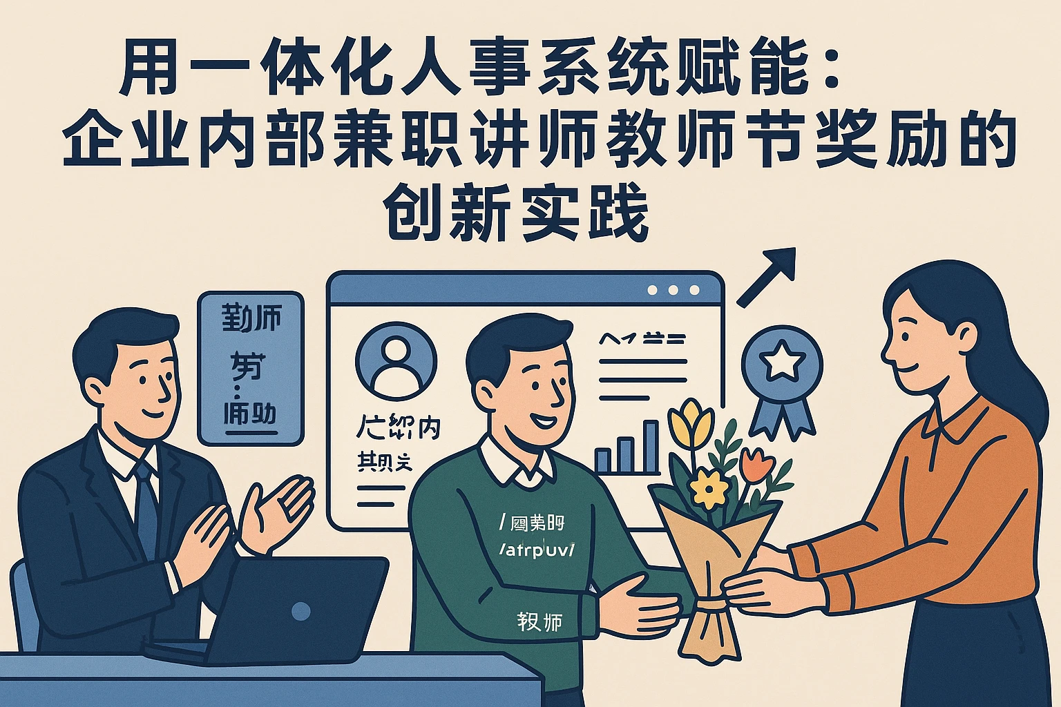 用一体化人事系统赋能：企业内部兼职讲师教师节奖励的创新实践